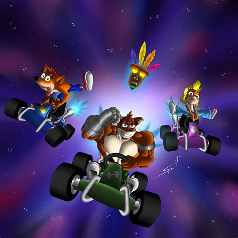 Team Bandicoot Crash Team Racing Nitro Fueled By Dsa09 On Deviantart