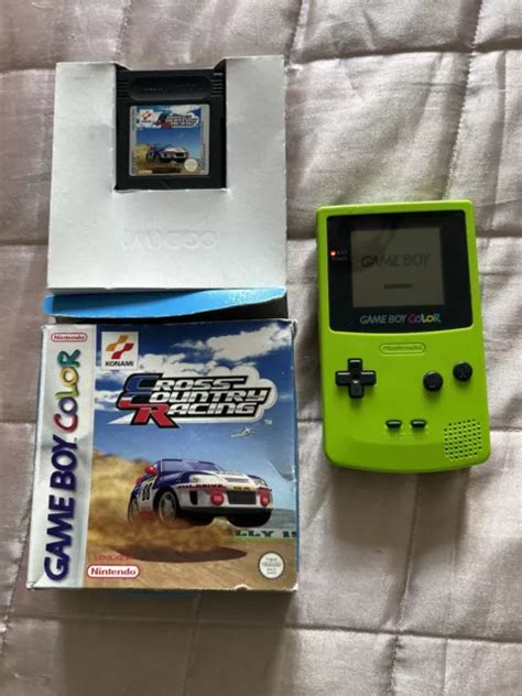 Nintendo Game Boy Color Cgb 001 Lime Green Console £1631 Picclick Uk