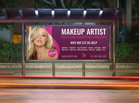 Beauty Center Billboard Template By Owpictures On Dribbble