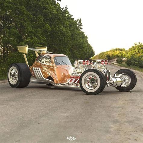 Unusual Custom Hot Rod Car
