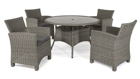 Kettler Palma 4 Seat Set Rattan Tong Garden Centre