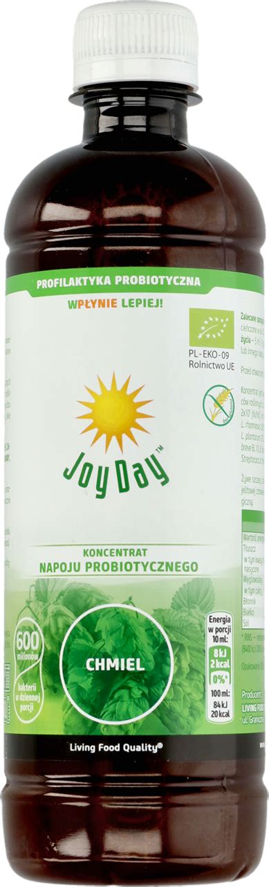 Joy Day Koncentrat Napoju Probiotycznego Chmiel Ml Drogeria