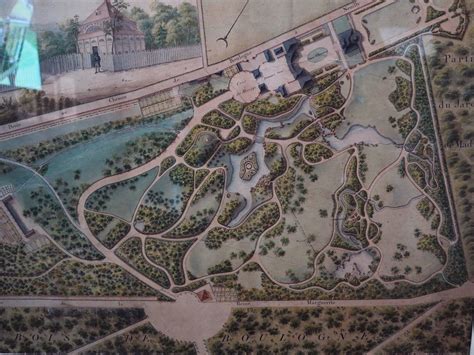 Plan Du Jardin De Bagatelle Lev Par M Boucher Et Dessin Flickr