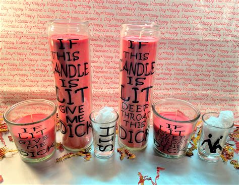 Naughty Kinky Sex Candles Dirty Candles Sexy Gift Kinky Gift Naughty Gift For Him Custom Shot