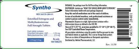 Dailymed Esterified Estrogens And Methyltestosterone Esterified Estrogens Methyltestosterone