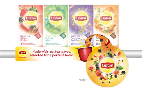 Lipton Tea Capsules Rob Hunter Design
