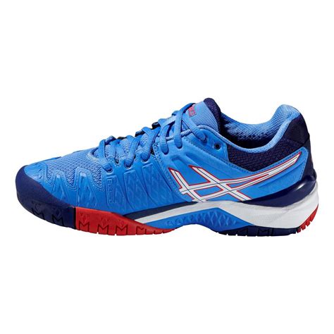 Asics Womens Gel Resolution 6 Tennis Shoes Powder Blue