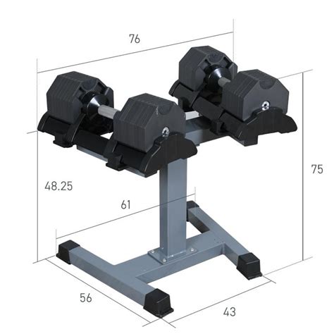 ハイガー公式 可変式ダンベル【40kg×2個＋専用スタンド】ワンタッチダンベル アジャスタブル ダンベル 鉄アレイ Hg Ajdb03 2st