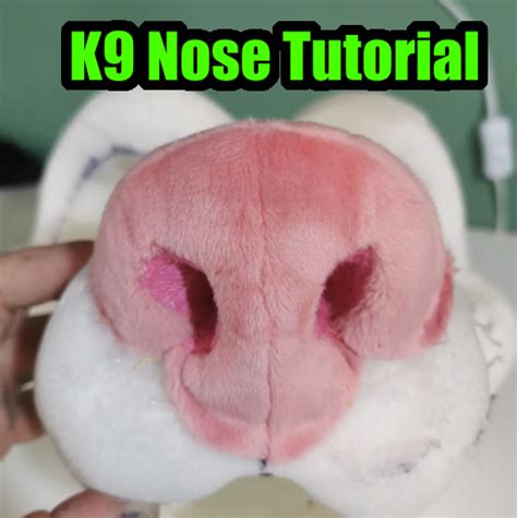 Fursuit Nose Pattern Tutorial