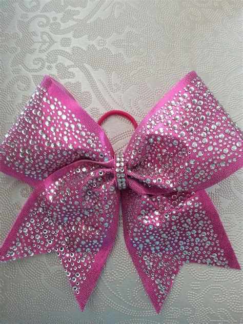 Majestic Rhinestone Cheer Bow By GlamourBowsByAnna On Etsy Cheer Bows