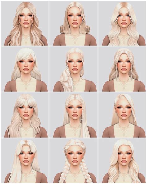 Marilynjeansims In Sims Hair Sims Tsr Sims Characters