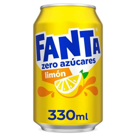 Fanta de limón Zero lata 33 cl Supermercado Online Carrefour