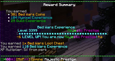 Bedwars Prestiges 3000 5000 Hypixel Forums