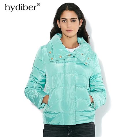 Hydiber Nova Chegada Gola Alta Inverno Mulheres Jaqueta Wadded