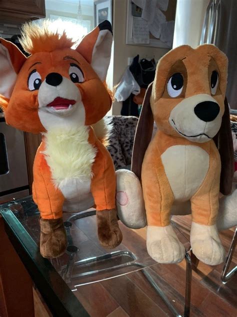 Todd And Copper Authentic Disney Plushes Disney Disney Plush Disney