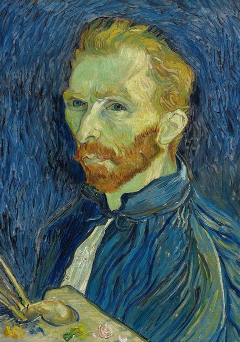 VINCENT VAN GOGH Self Portrait Poster Print Prints4u