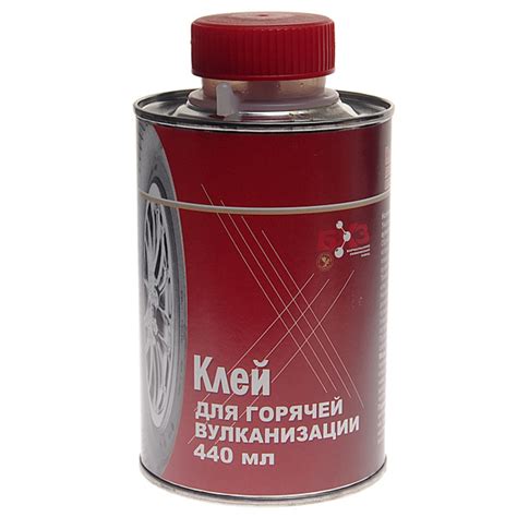 Клей резиновый самовулканизующийся жестяная банка 440мл (горячей ...