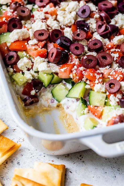 Greek Layer Dip Skinnytaste Nature S Gateway