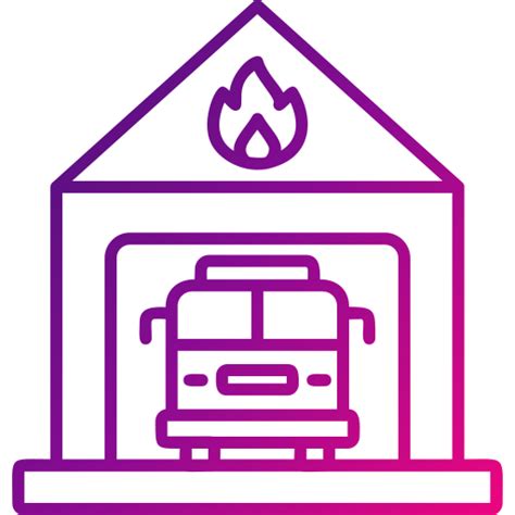 Fire Truck Generic Gradient Icon