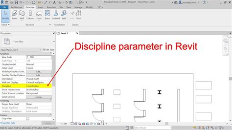 Discipline Parameter In Revit Youtube