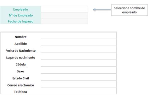 Planilla De Excel Base De Datos Empleados PlanillaExcel 62755 Hot Sex