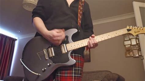 Green Day Shes A Rebel Guitar Cover Youtube