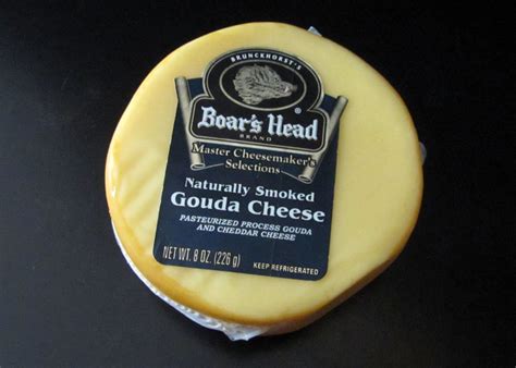 Smells Like Food In Here Boars Head Naturally Smoked Gouda Cheese