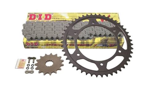 SUZUKI 1250 Bandit (GSF1250) Steel Sprockets & 530 X'ring Chain Kit ...