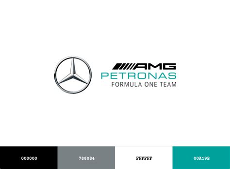 Mercedes AMG Petronas Brand Color Codes BrandColorCode