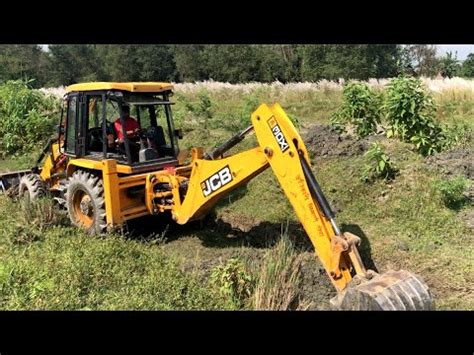 Jcb Working Video Jcb Backhoe Dx Machine Making Big Drain Jcb Best