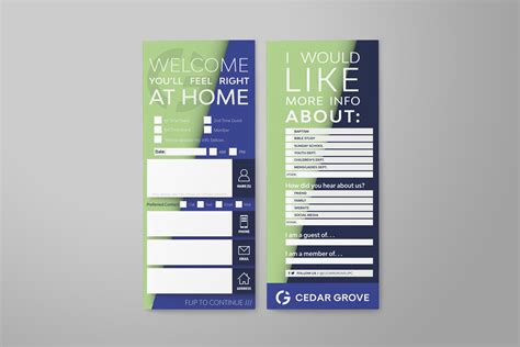 Connection Cards Design & Print | Church Outreach Media