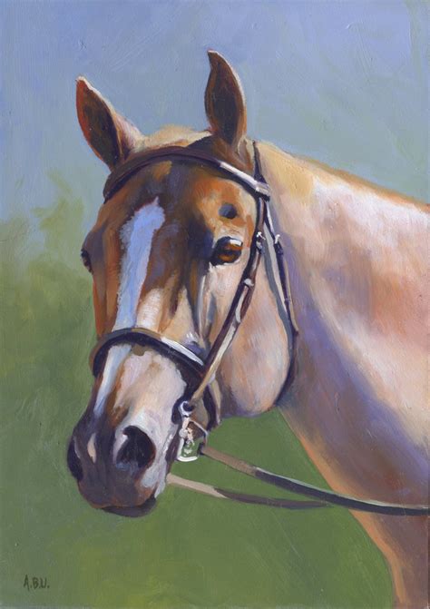 Strawberry Roan Original Oil Painting Etsy