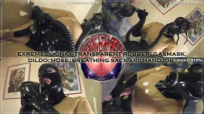 RUBBERTITS SHINY KINKY LATEX SEX Heavy Rubber Zipperface Kinky Intense Hand And Footjob