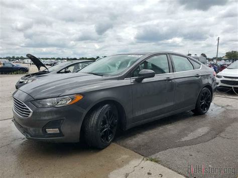 Report 3fa6p0hd0kr161387 Ford Fusion 2019 Gray Gas Price And Damage