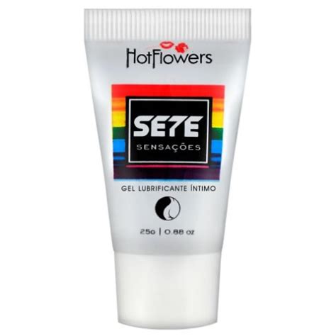 Sete Sensa Es Gel Lubrificante Sexo Anal Hotflowers G Sem Dor Mais Prazer Shopee Brasil