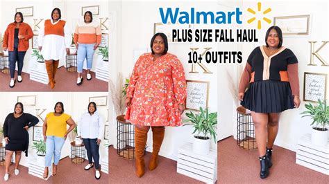 Huge Walmart Plus Size Try On Haul Affordable Plus Size Fall Fashion