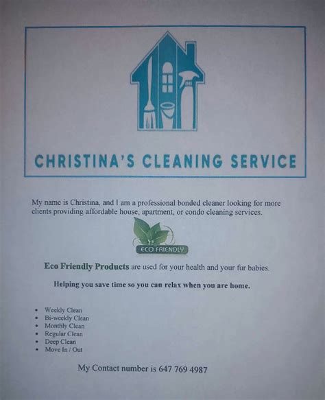 Cleaning Service Cleaners And Cleaning City Of Toronto Kijiji