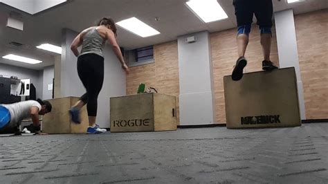 100 Burpee Box Jumps Youtube