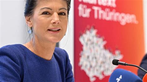 Bündnis Sahra Wagenknecht Teilnahme An Europawahl Sicher