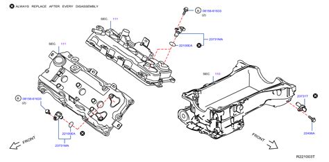 2020 Nissan Murano Wagon Leroof Engine Camshaft Position Sensor 23731 Ja11b Genuine Nissan Part