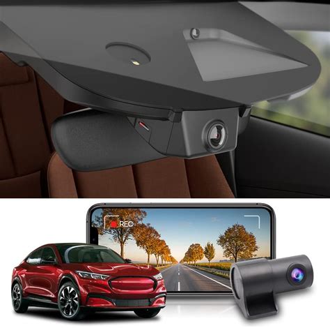 Amazon Fitcamx Front 2160P Rear 1080P Dash Cam Adapts For Ford