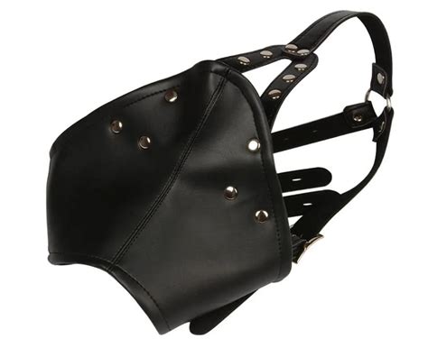 Ball Gag Mouth Bondage Plug Head PVC Leather Mask Muzzles Harness Fetish Sex Product Erotic Toys