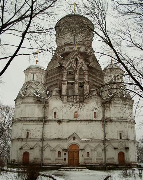 Церковь Усекновения главы Иоанна Предтечи в Дьякове, Нагатинский затон ...