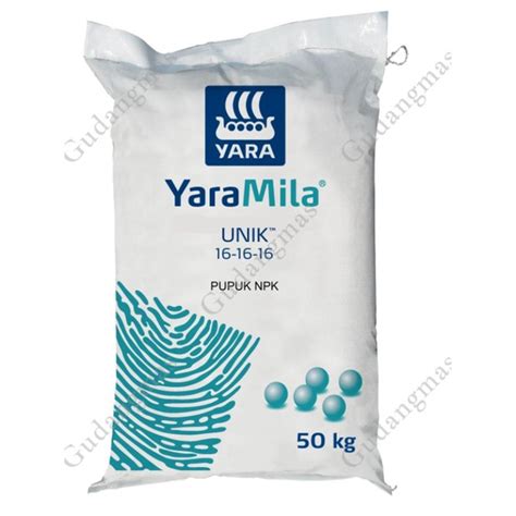 Jual Pupuk Npk Yaramila Unik Kg Kemasan Pabrik Asli Repack