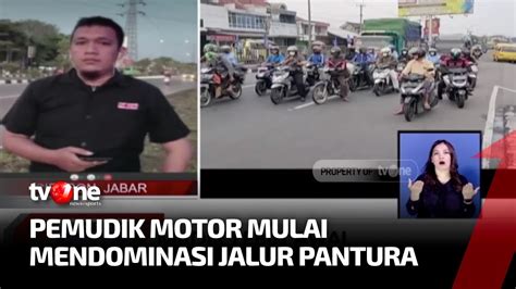 Mudik Lebih Awal Pemudik Motor Mulai Padati Jalur Pantura Kabar Pagi