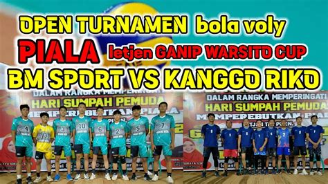 Bm Sport Vs Kanggo Riko Turnamen Bola Voly Pemain Muda Berbakat Full