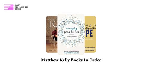 Matthew Kelly Books in Order (40 Book Series)