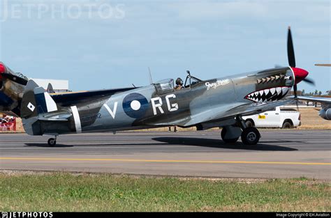 Vh Het Supermarine Spitfire Mk Viii Private Eh Aviation Jetphotos