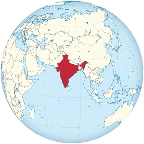 Mapa de la India Político Físico Grande Para Imprimir 2024