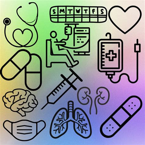 Medical Icons Clipart Set Medical Illustrations Health Icons ...